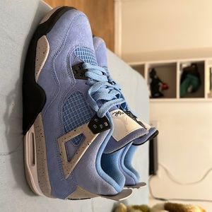 Retro Jordan 4s university blue